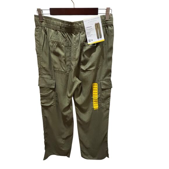 Social Standard by Sanctuary Men's Green Caravan Pull on Cargo Pants Size Medium - Picture 5 of 9
